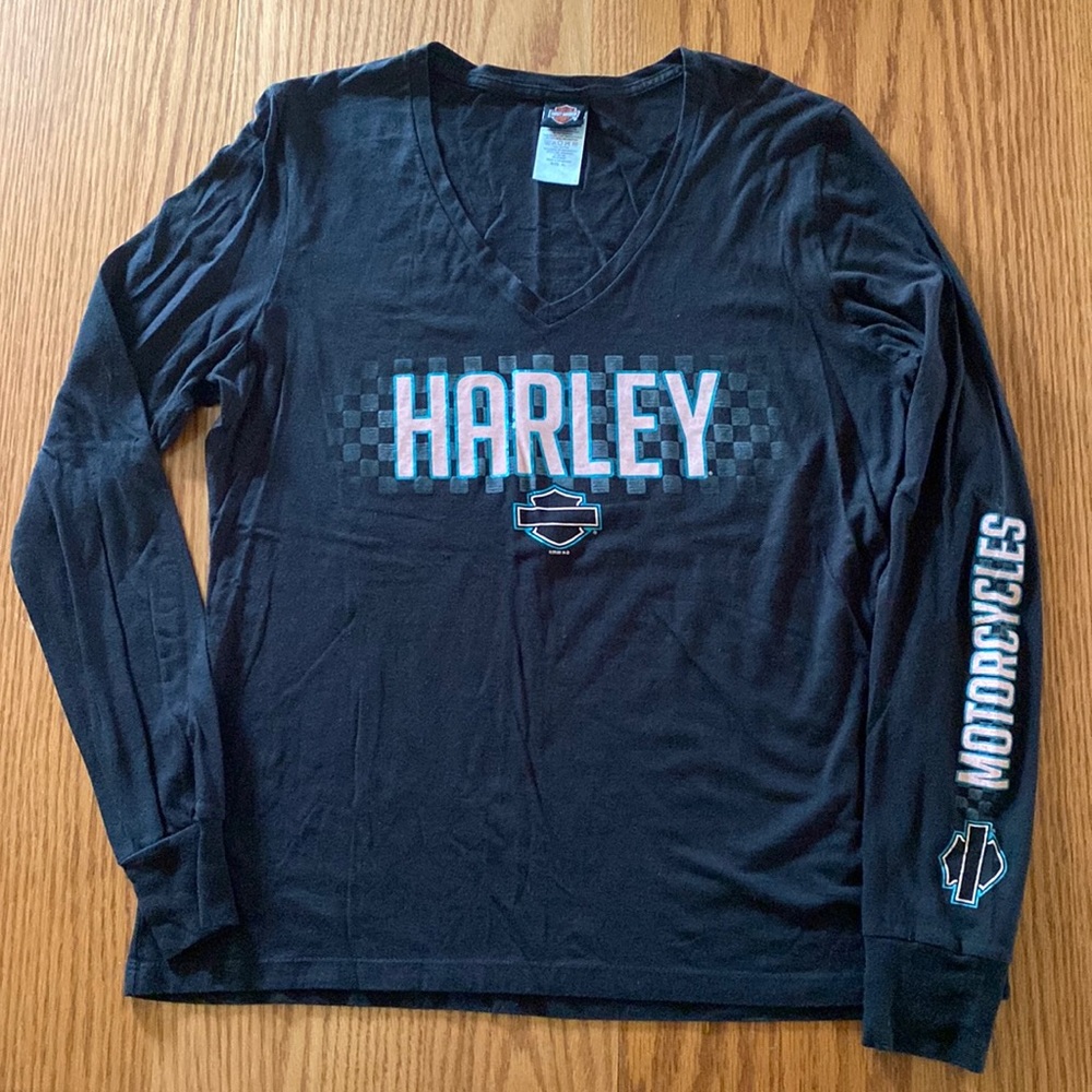 Harley Davidson long sleeve shirt. Sz XL
